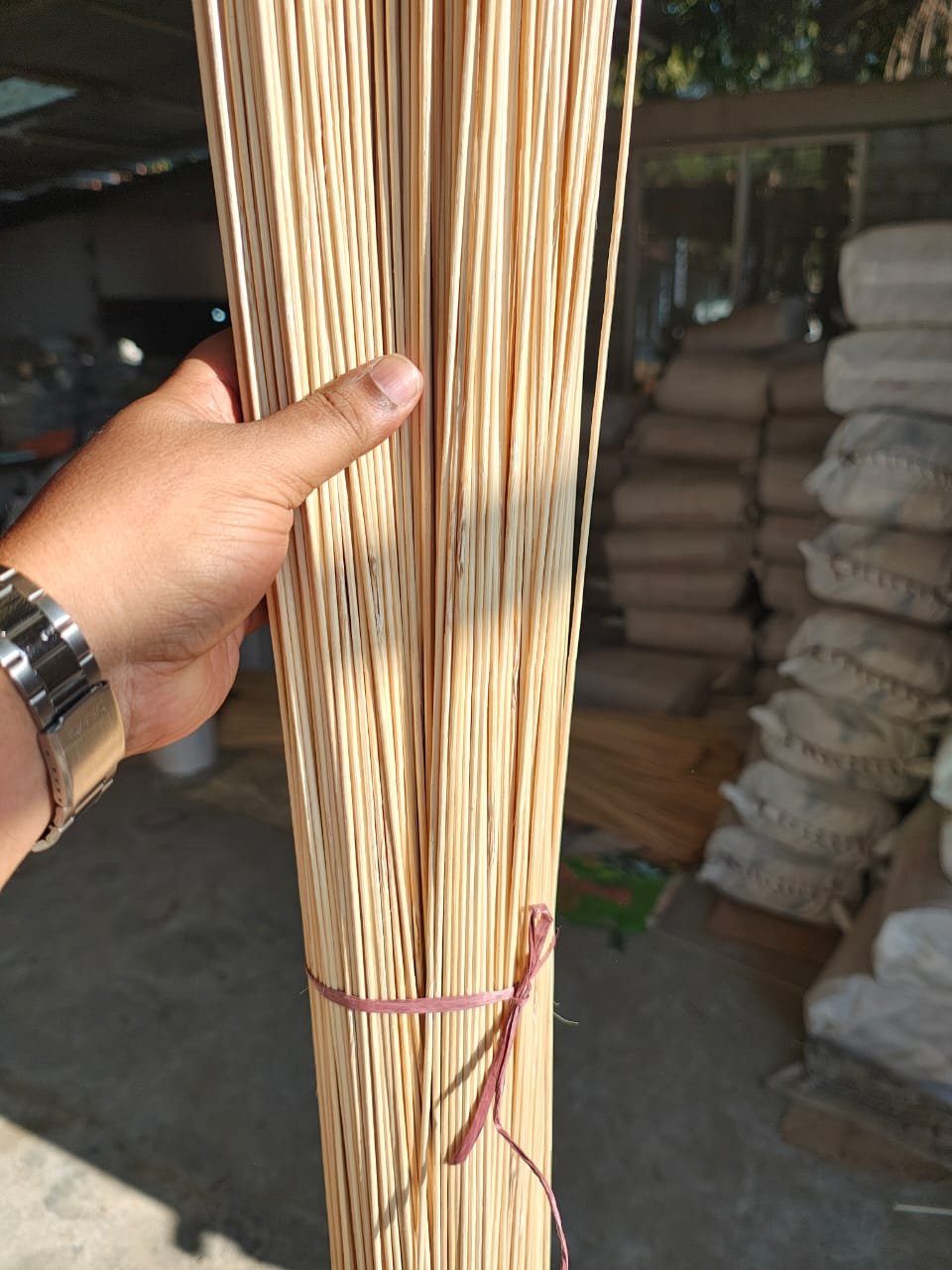 14.Bamboo Round Stick For Blinds Making