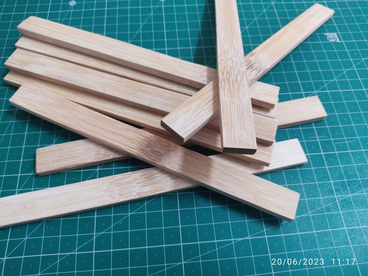 17.Bamboo Toothbrush Strips